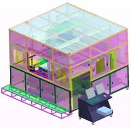 Auto Sealing Machine (TFT-LCD/PDP Repair) 3D 설계 이미지